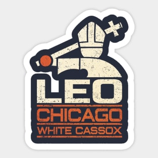 Chicago White Cassox Sticker
